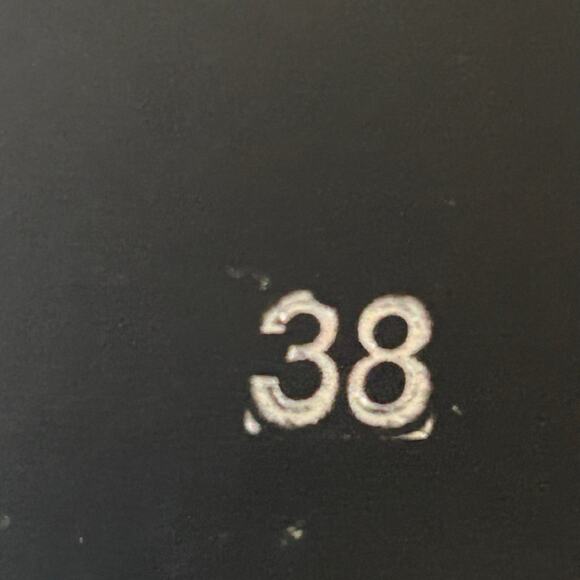 Y2K Denim Ankle Boots Distressed Frayed Pointed Toe Block Heel 38 - Picture 8 of 8